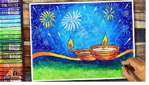 दिवाली पर कुछ पंक्तियाँ 10 Lines On Diwali In English & Hindi Language