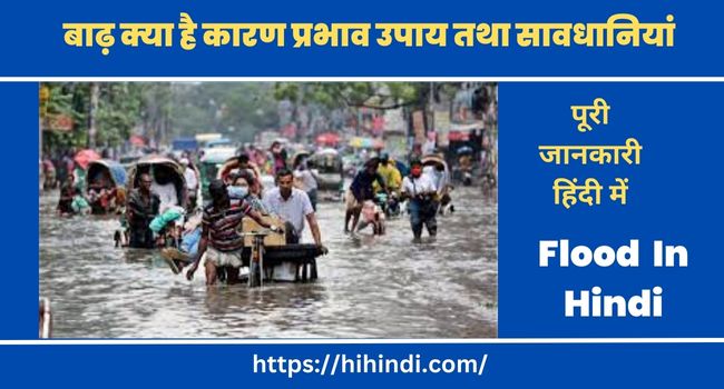 बाढ़ क्या है कारण प्रभाव उपाय तथा सावधानियां | What Is Flood Meaning Casues Effects Measures In Hindi