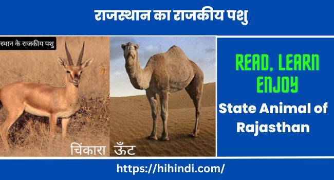 राजस्थान का राजकीय पशु | State Animal of Rajasthan | Rajasthan Ka Rajya Pashu