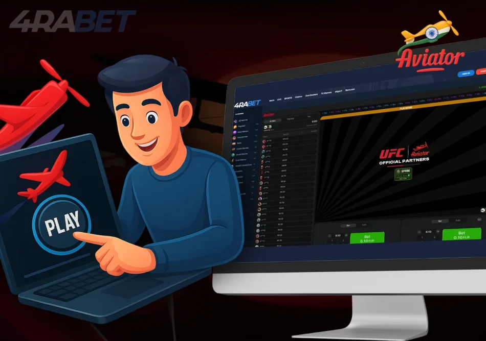 Screenshot of Aviator game in online casino